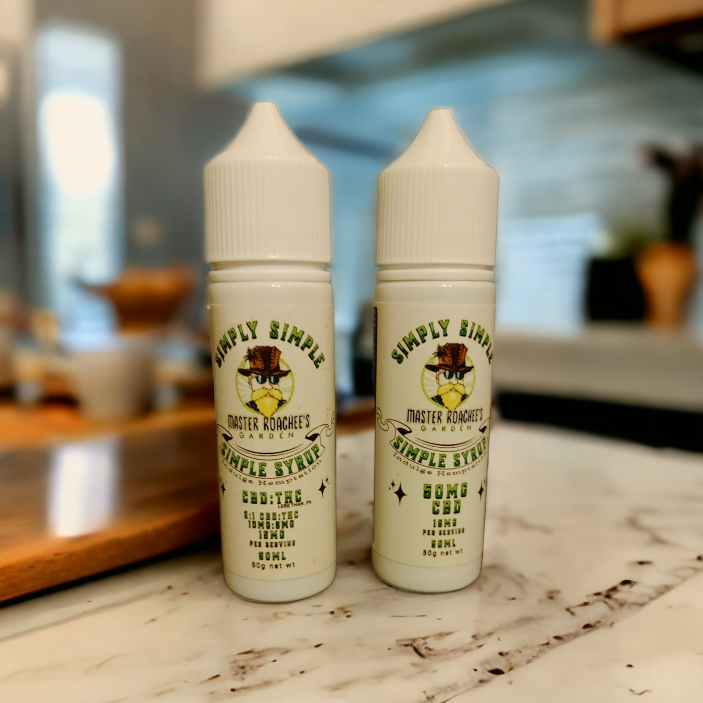 2x Infused Simple Syrup 50mL